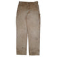 Mens Beige Carhartt B11 BRN Carpenter Trousers