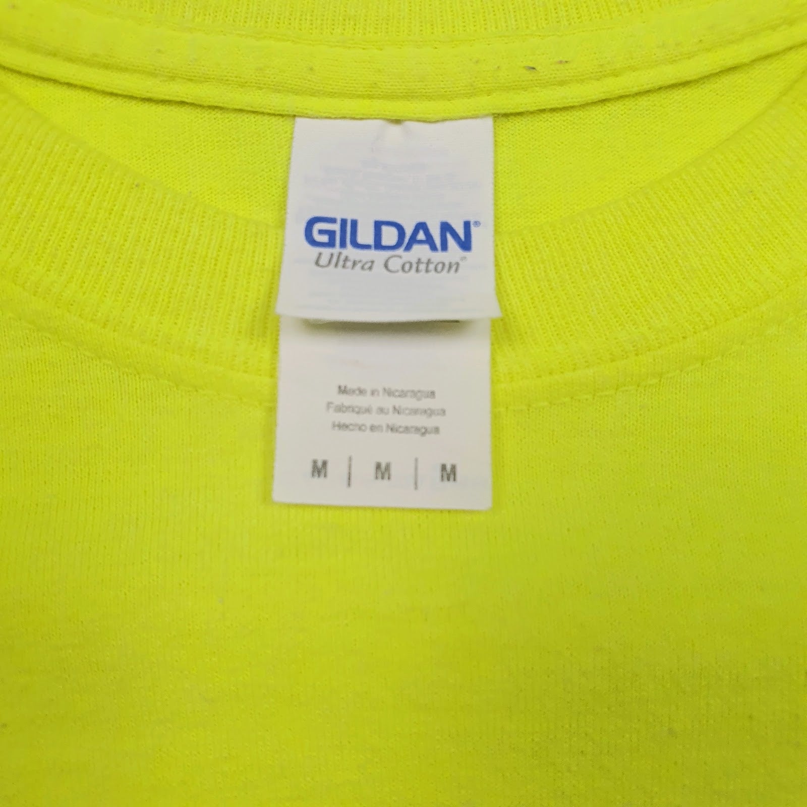 Mens Green Gildan   T Shirt