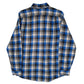 Mens Grey Eddie Bauer Flannel  Shirt