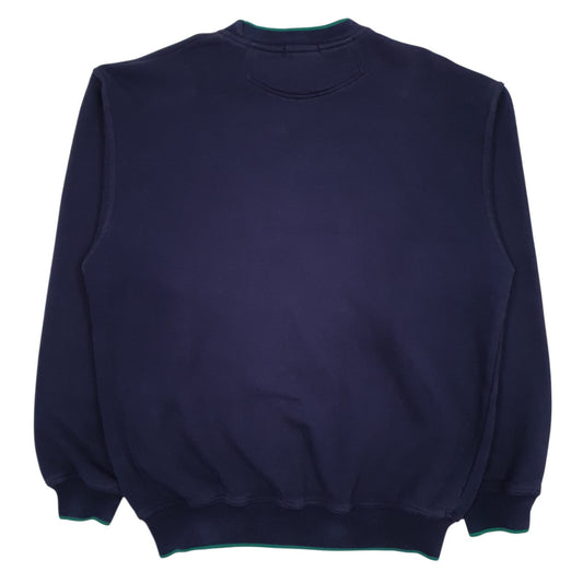 Mens Navy Nautica Vintage 90s Crewneck Jumper