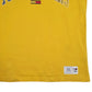 Mens Yellow Tommy Hilfiger Spellout  T Shirt