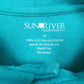 Mens Blue Sun River   Polo Shirt
