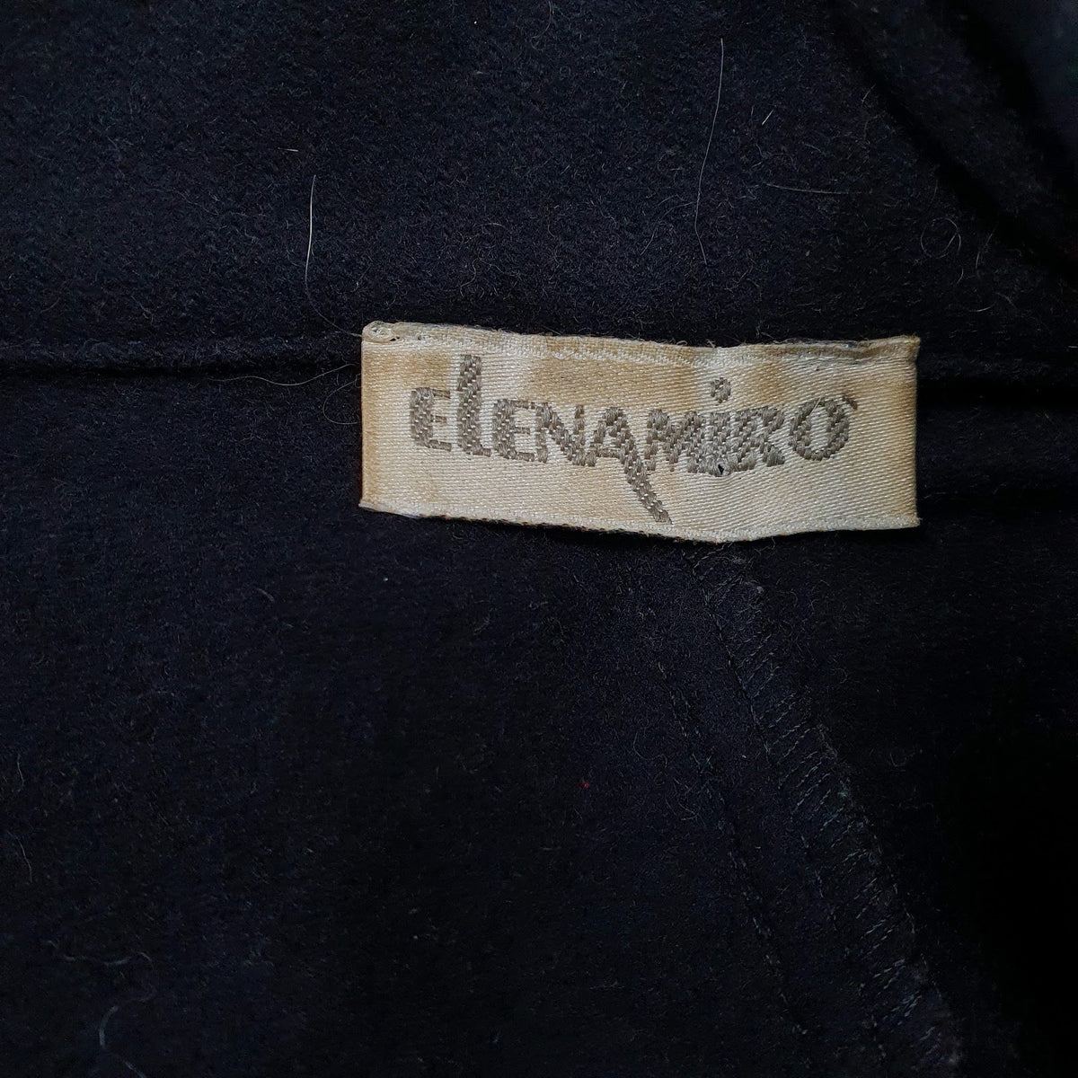Womens Navy Elenamiro Vintage  Coat