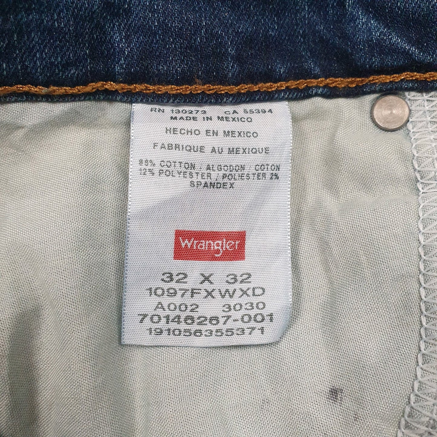 Mens Blue Wrangler   Jeans