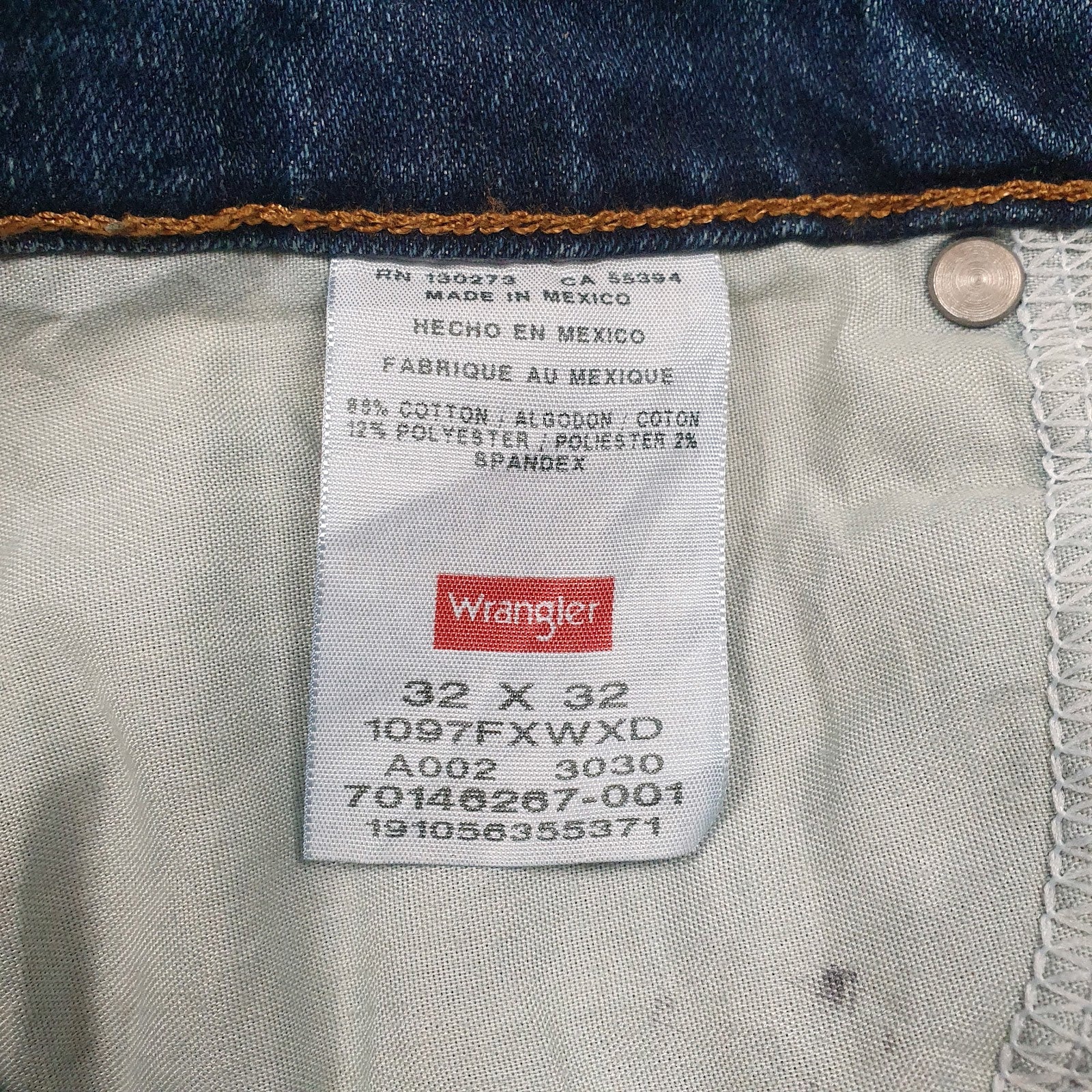 Mens Blue Wrangler   Jeans