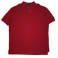 Mens Red Polo Ralph Lauren Vintage 90s Short Sleeve Polo Shirt