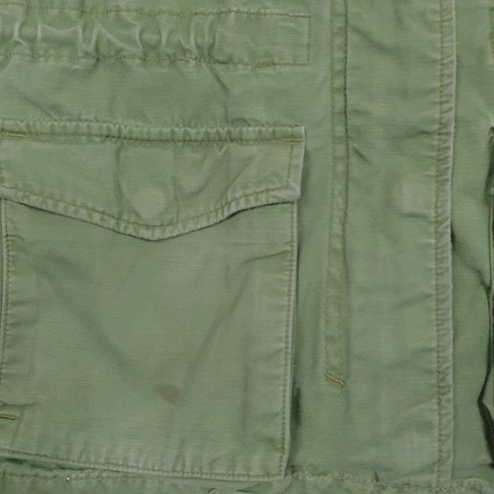 Womens Green Levis Military  Coat