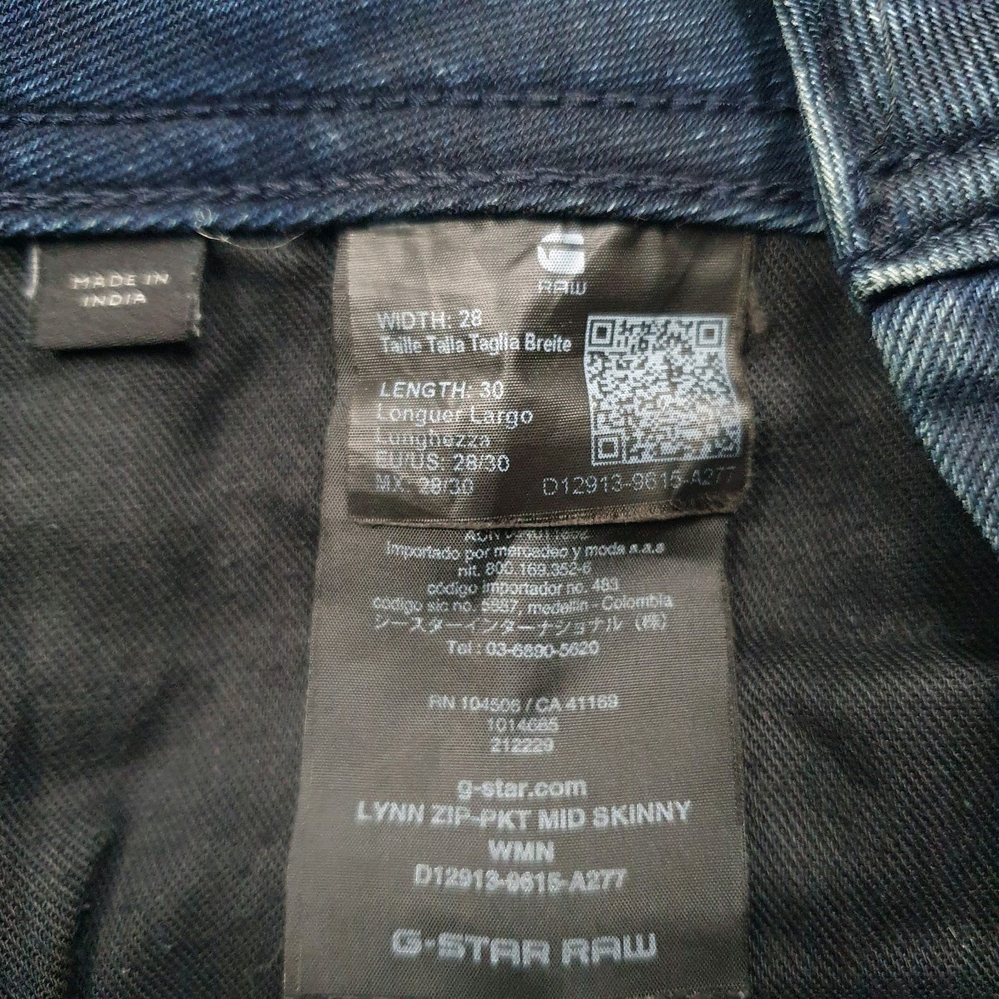 Womens Blue G-Star   Jeans