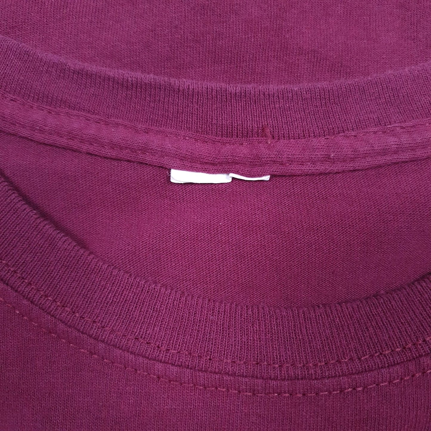 Mens Burgundy Unbranded No Excuses Genesee  T Shirt