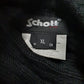 Mens Black Schott Reversable Knitted  Coat