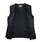 Mens Black Cibyll Jeans Waistcoat Vest  Coat