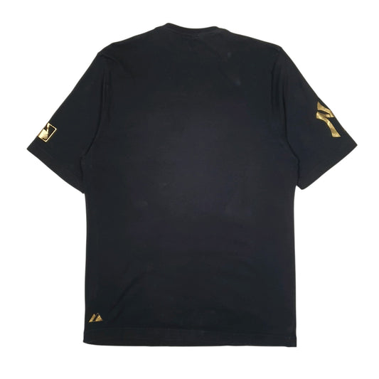 Mens Black Majestic Cooperstown Collection New York Yankees World Series  T Shirt