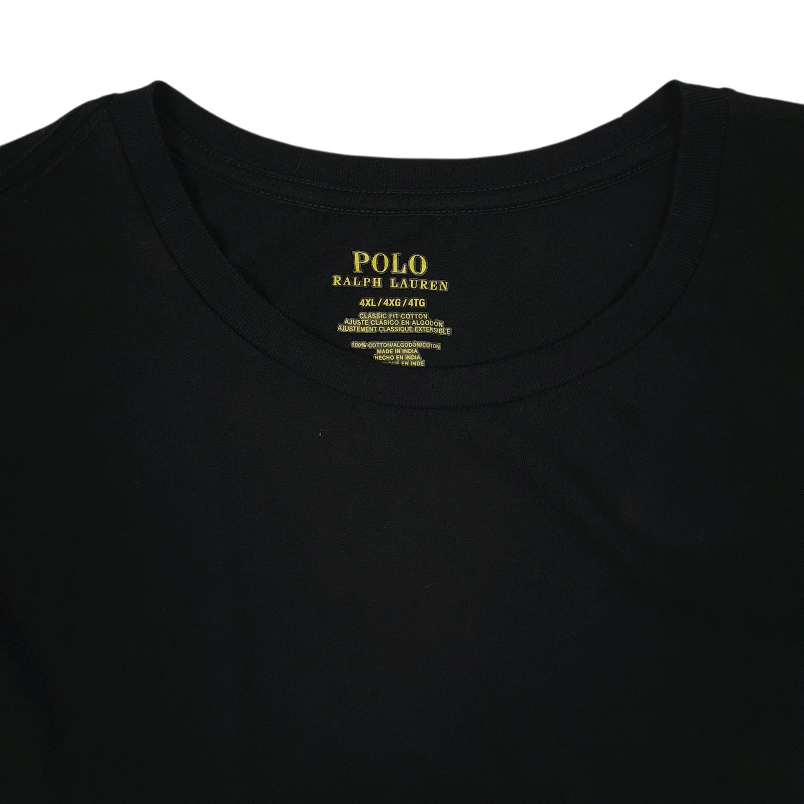 Mens Black Polo Ralph Lauren   T Shirt