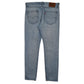 Mens White Levis Tapered  Jeans