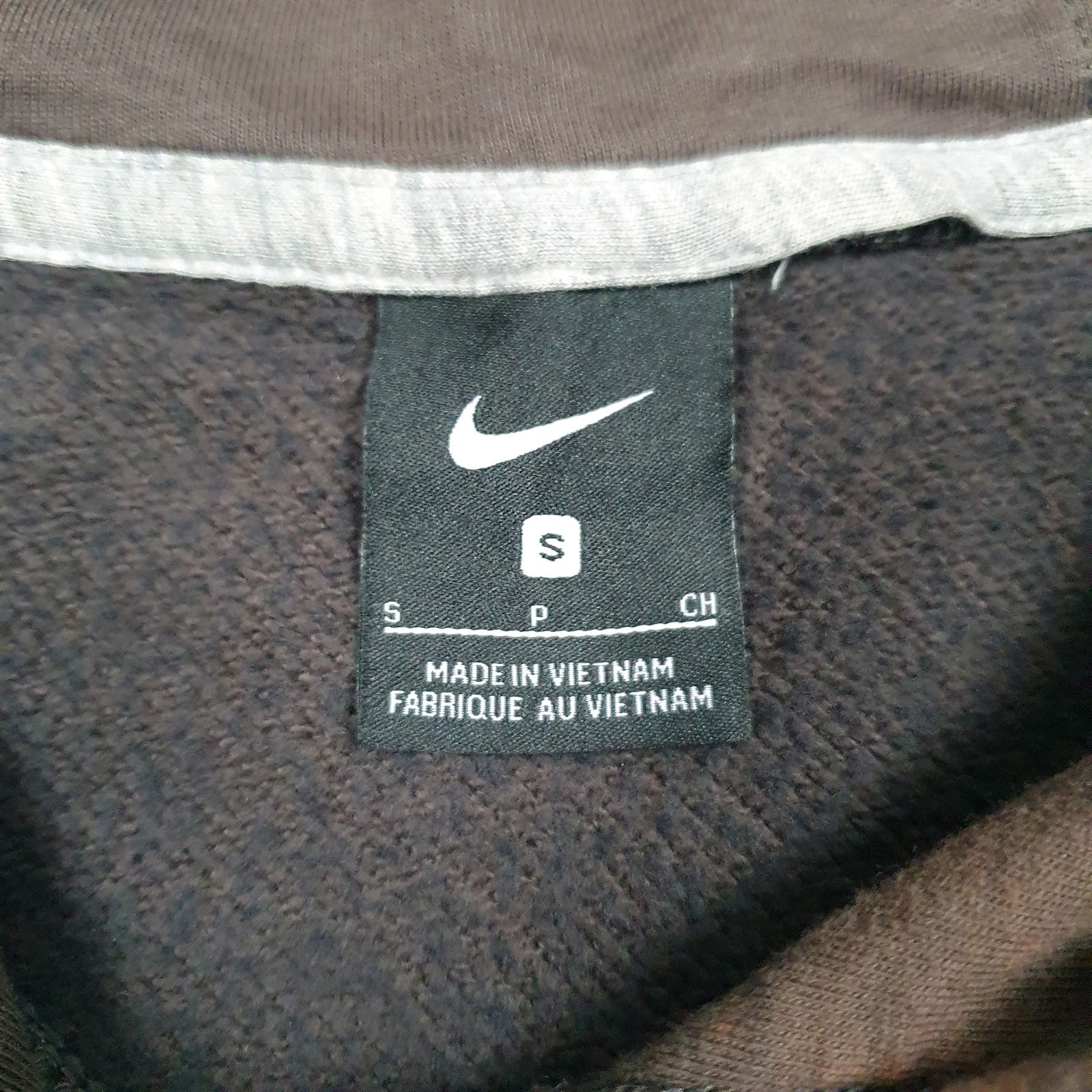Mens Brown Nike Bishop Blanchet Football Hoodie Jumper