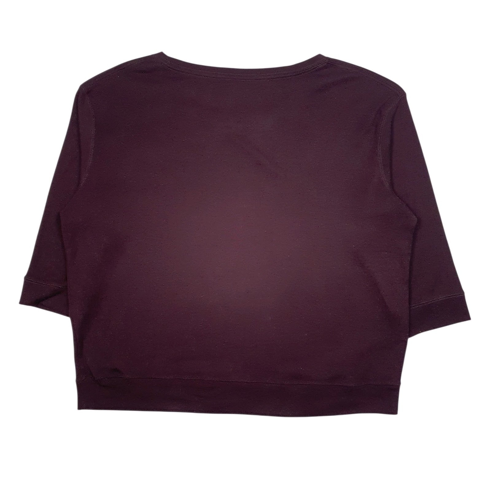 Womens Burgundy Nike  Crewneck Jumper