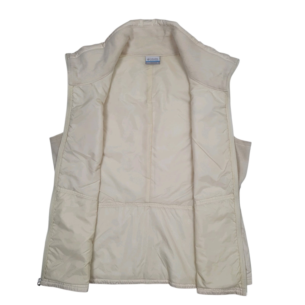 Womens Cream Columbia Sportswear Company Puffer  Coat