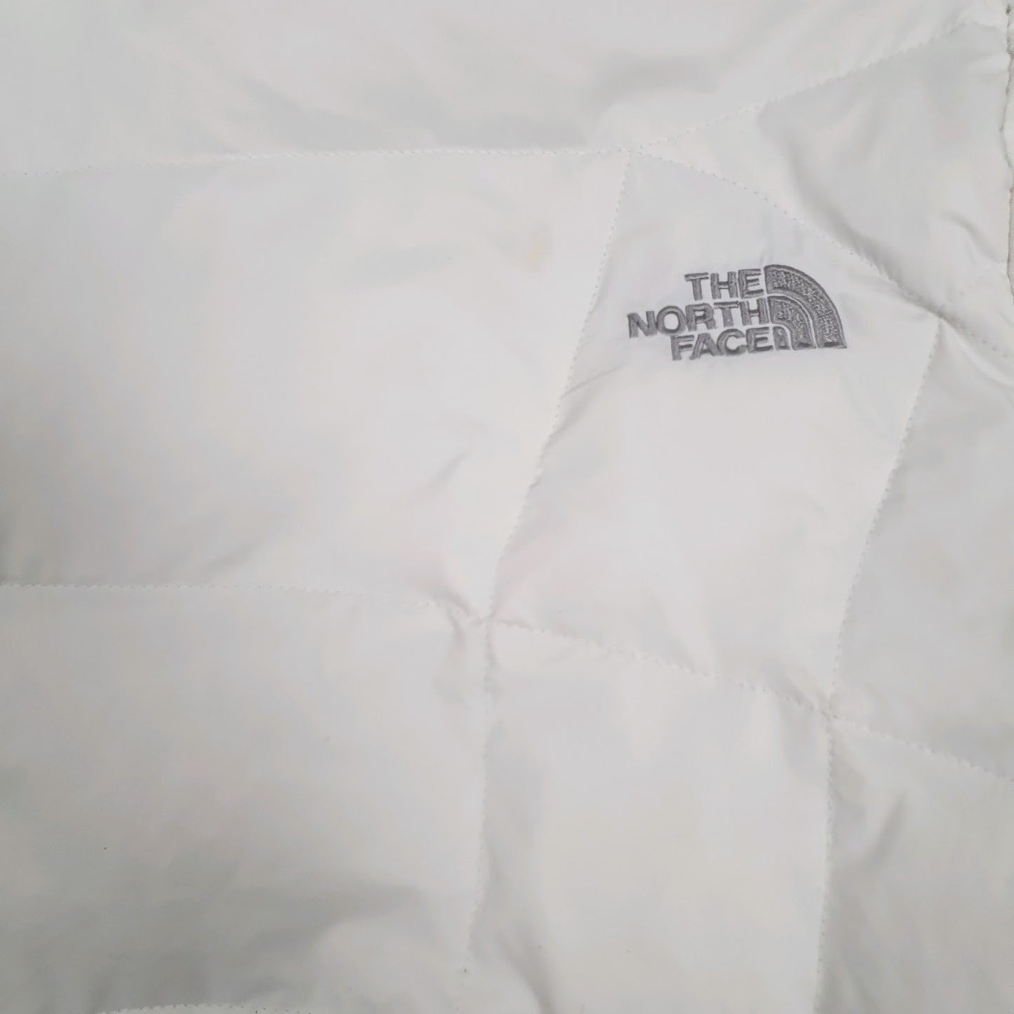 Womens White The North Face  Hoodie Coat
