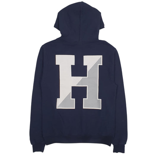 Mens Navy Champion Hopkins Hoodie Jumper