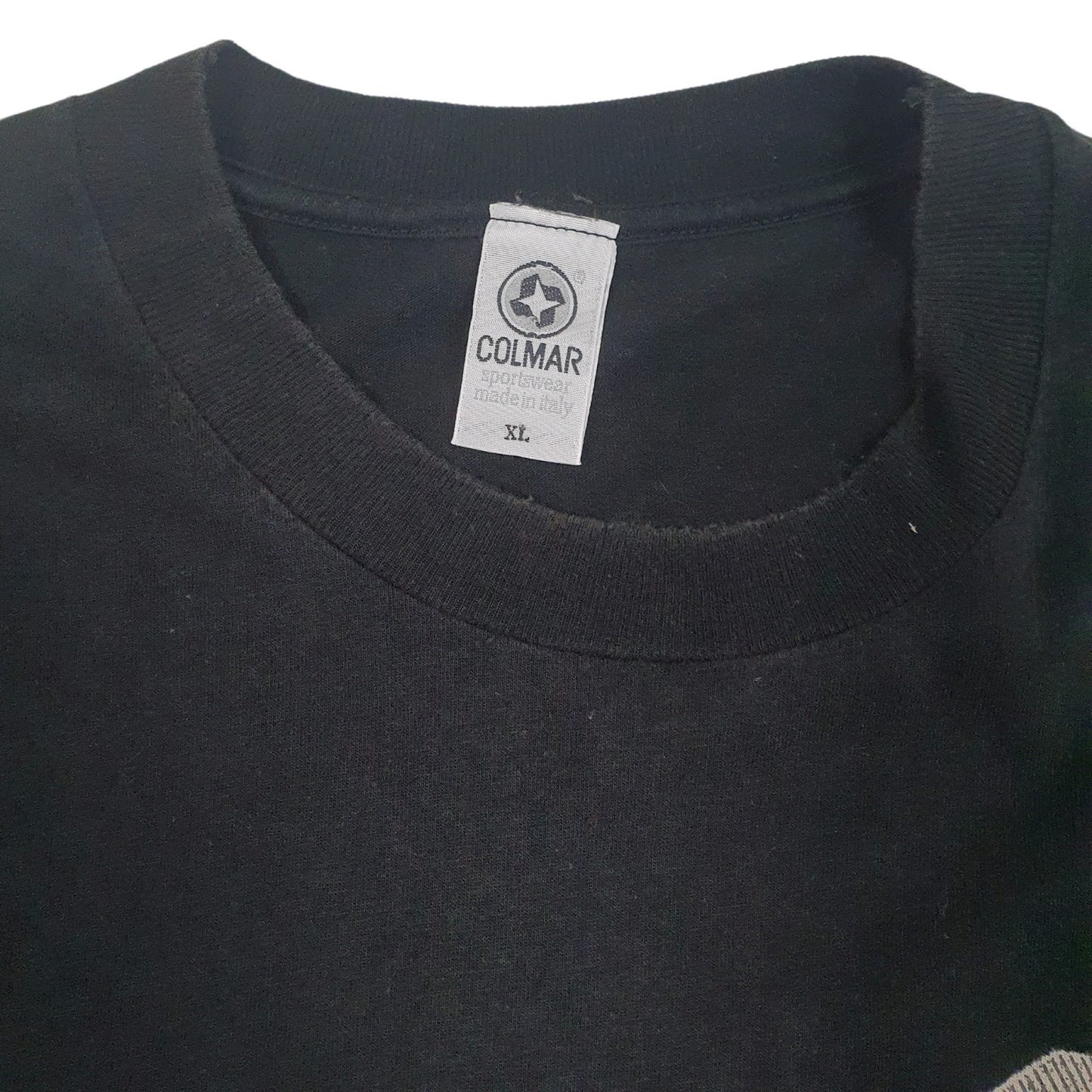 Mens Black Colmar Sport  T Shirt