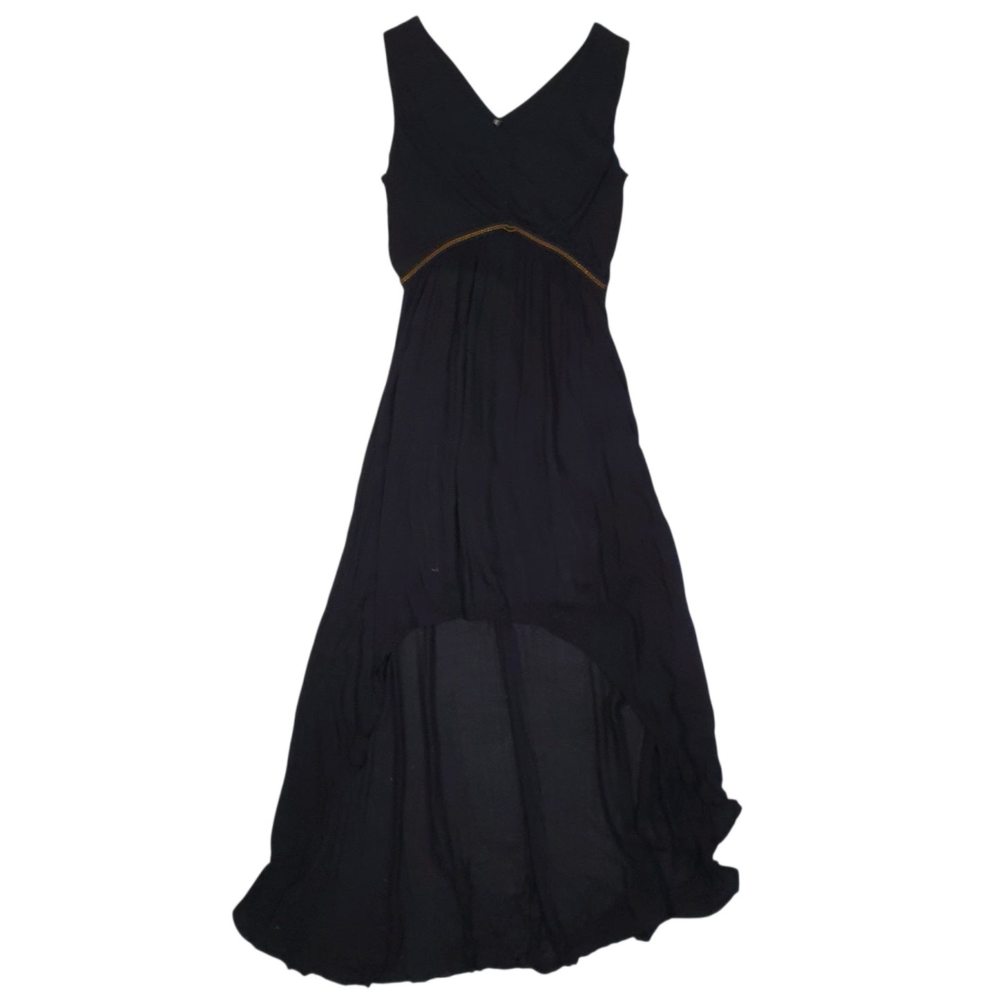 Womens Black Naf Naf Occasion Evening Sleeveless Dress