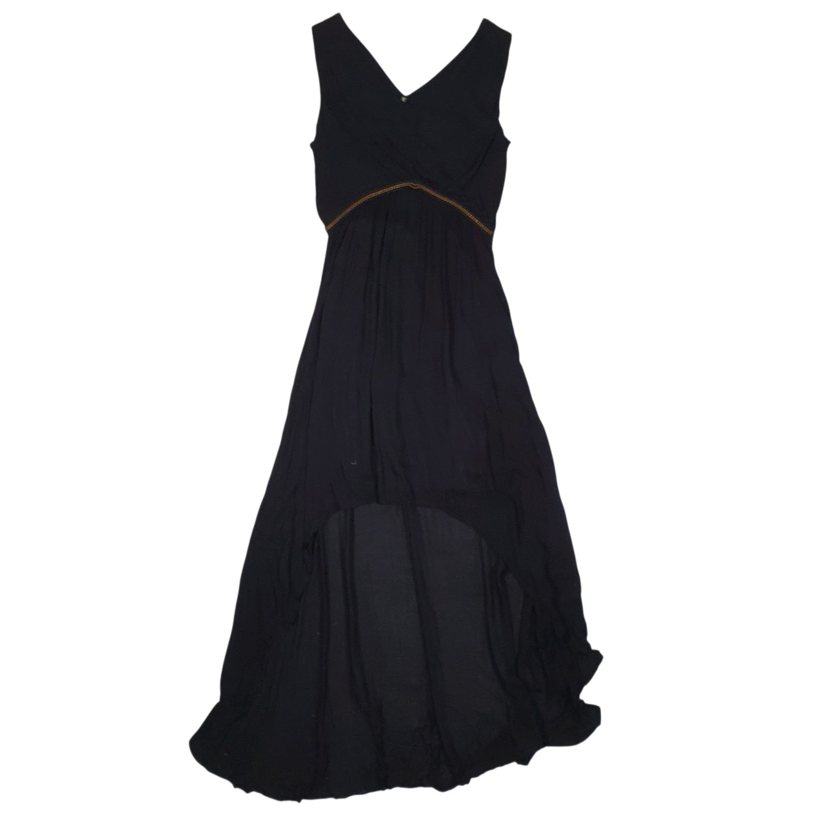Womens Black Naf Naf Occasion Evening Sleeveless Dress
