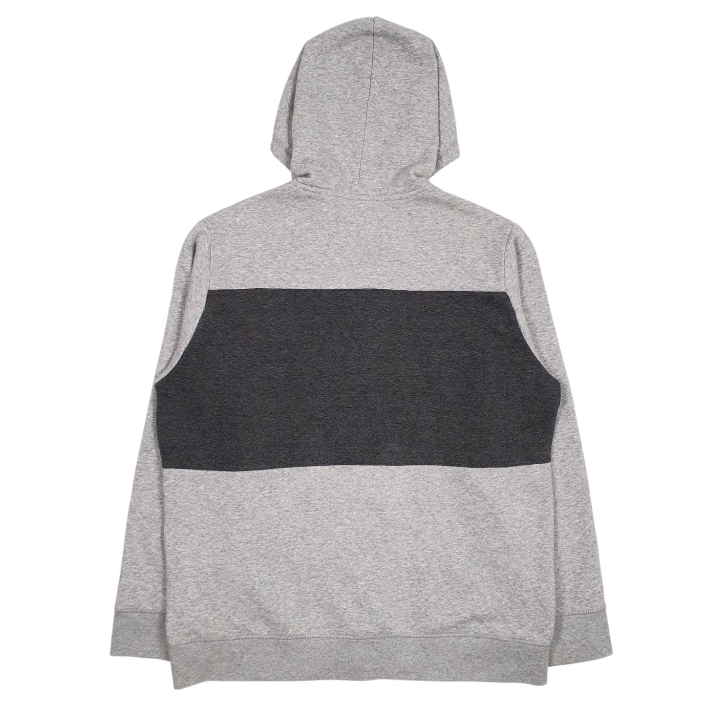 Mens Grey Reebok Spellout Hoodie Jumper