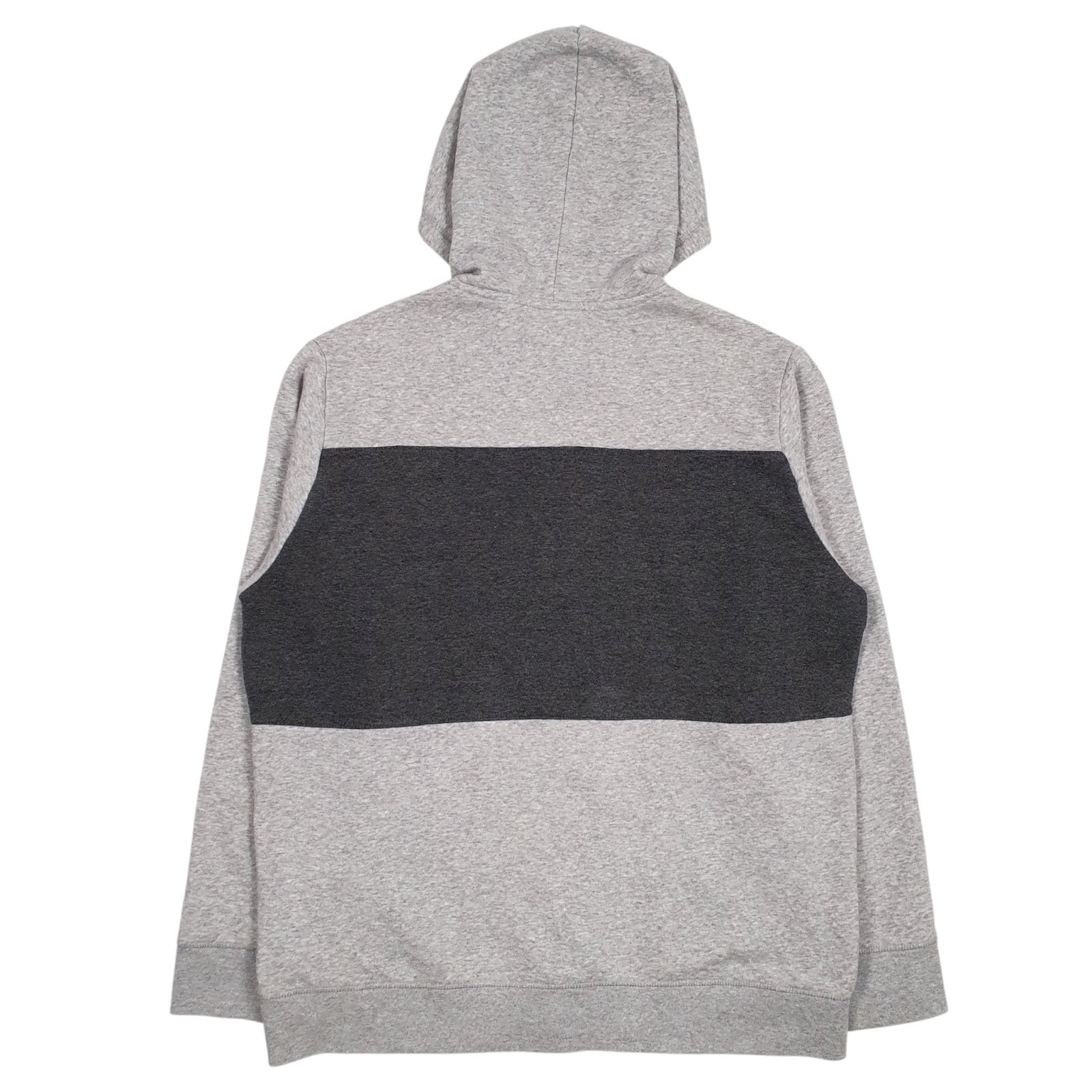 Mens Grey Reebok Spellout Hoodie Jumper