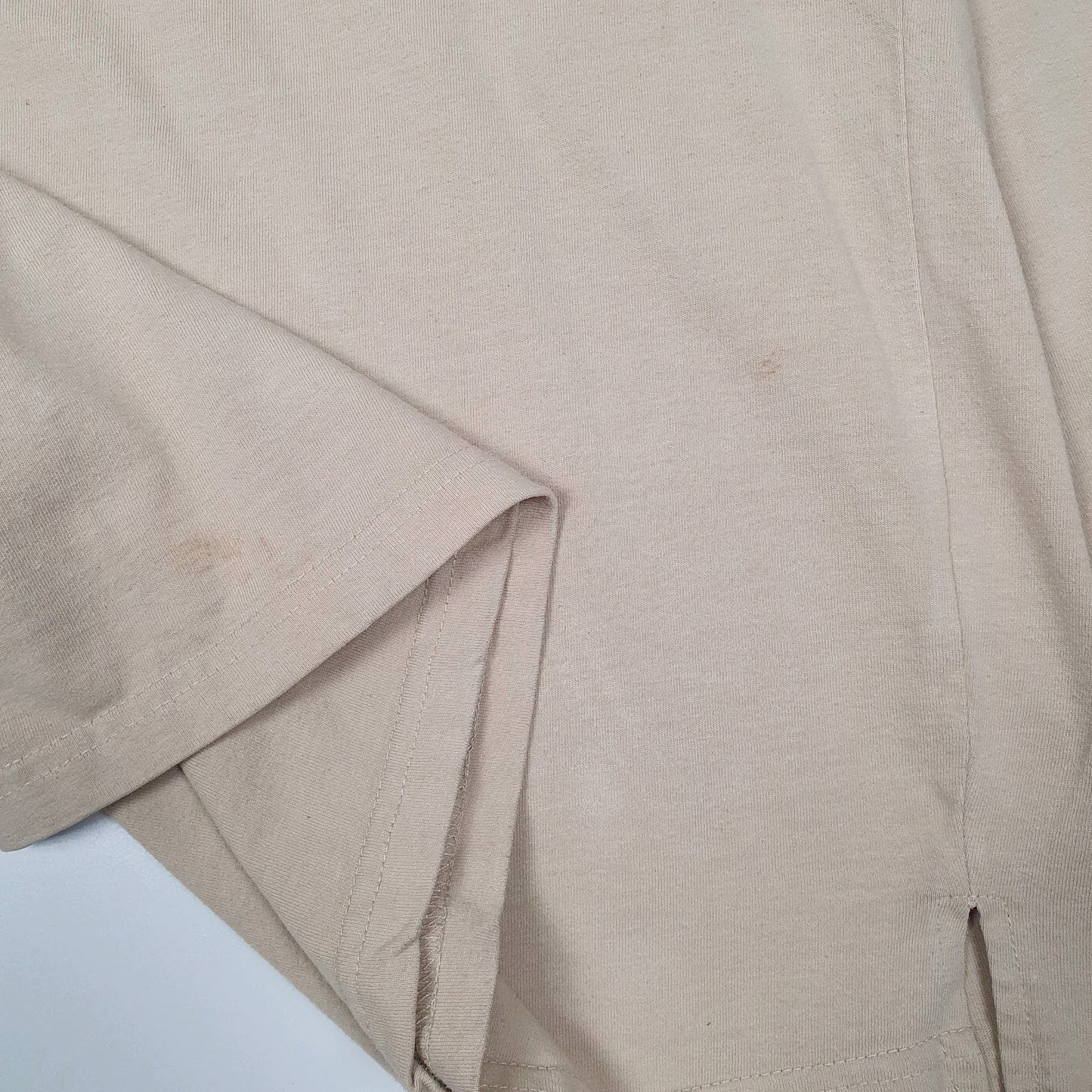 Mens Beige Influx Rugby  Polo Shirt
