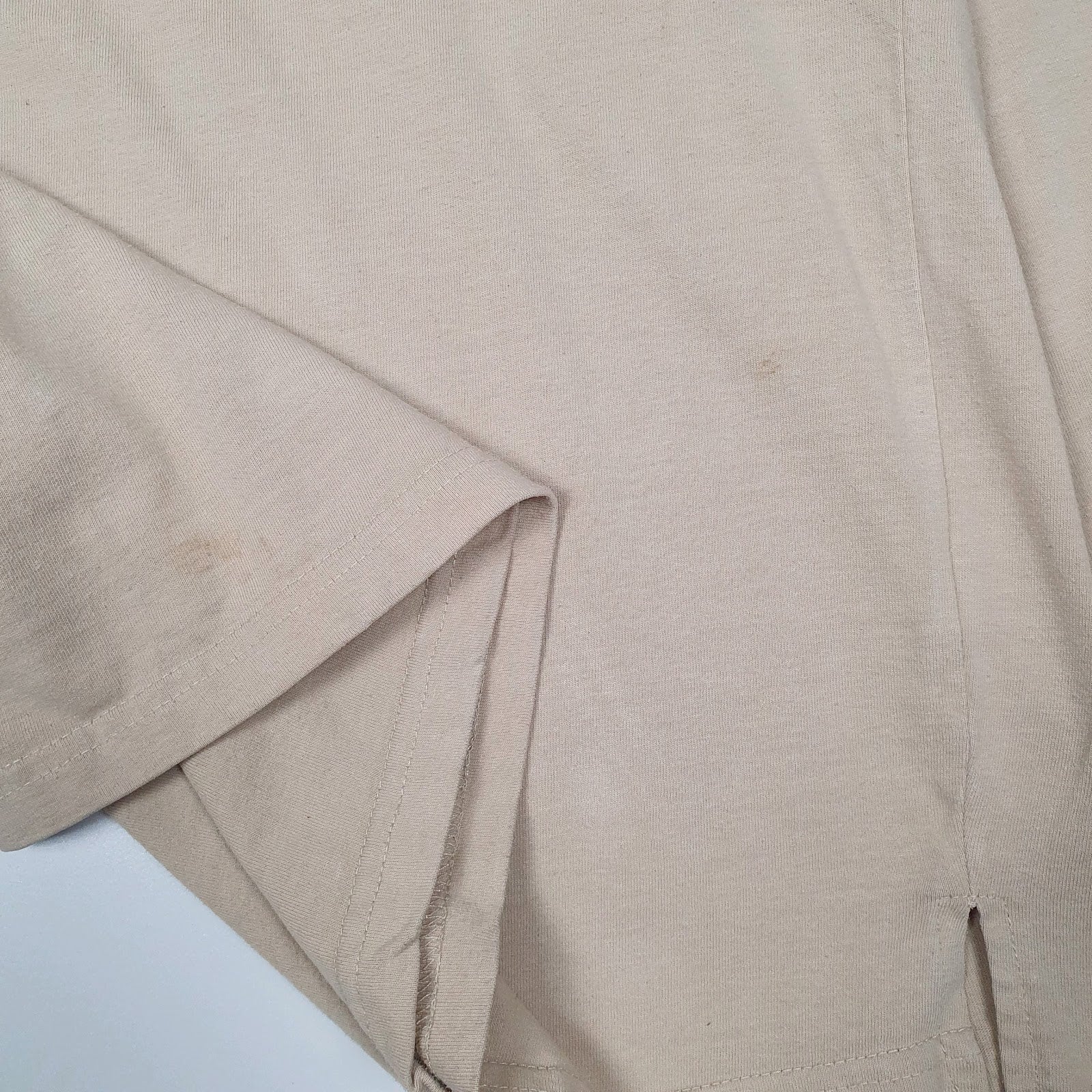 Mens Beige Influx Rugby  Polo Shirt