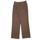 Mens Brown Polo Ralph Lauren Pleated Formal Trousers