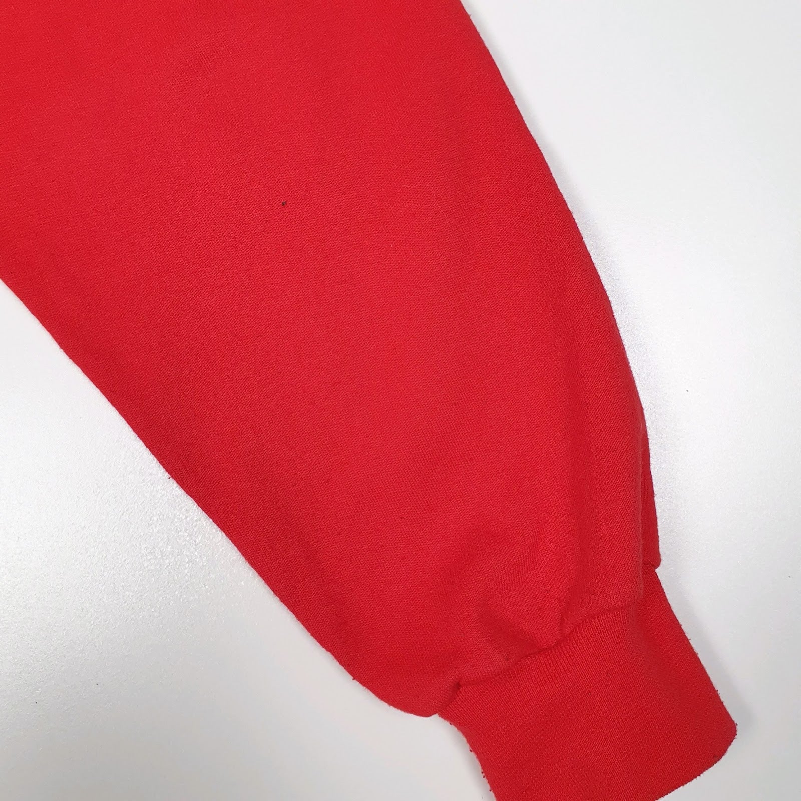 Mens Red Champion Montclair State University Hoodie Jumper