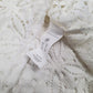 Womens White Atmosphere Mesh Flared Cuffs  T Shirt