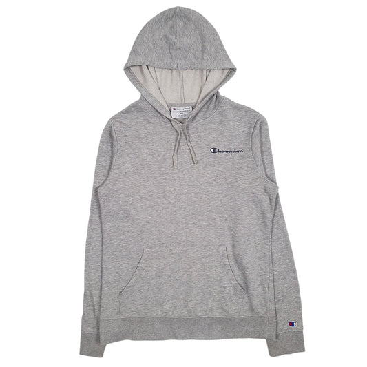 Mens Grey Champion  Hoodie Jumper