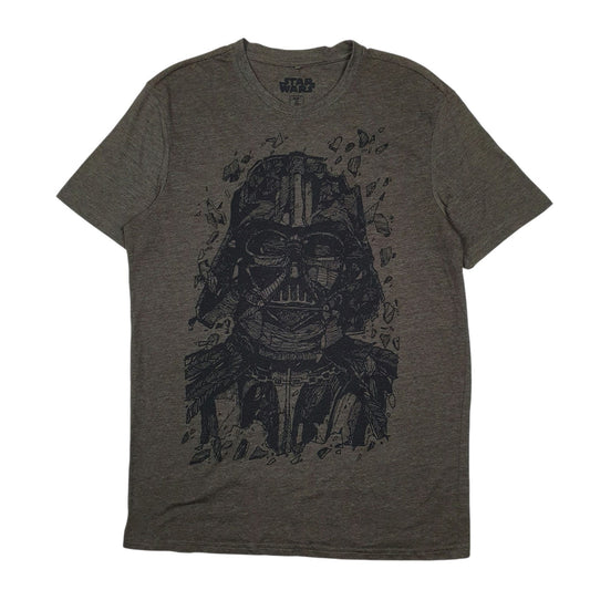 Mens Green Star Wars Darth Vader Short Sleeve T Shirt
