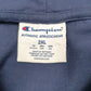 Womens Navy Champion Spellout Lightweight Hoodie Jumper