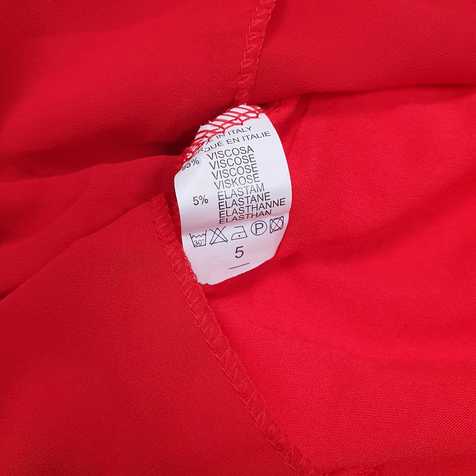 Womens Red Unbranded Loose Summer  Dress