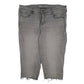 Womens Grey Old Navy Cut Off Capri Rockstar JeansW36 L17