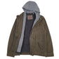 Mens Green Levis Sherpa Lined  Coat