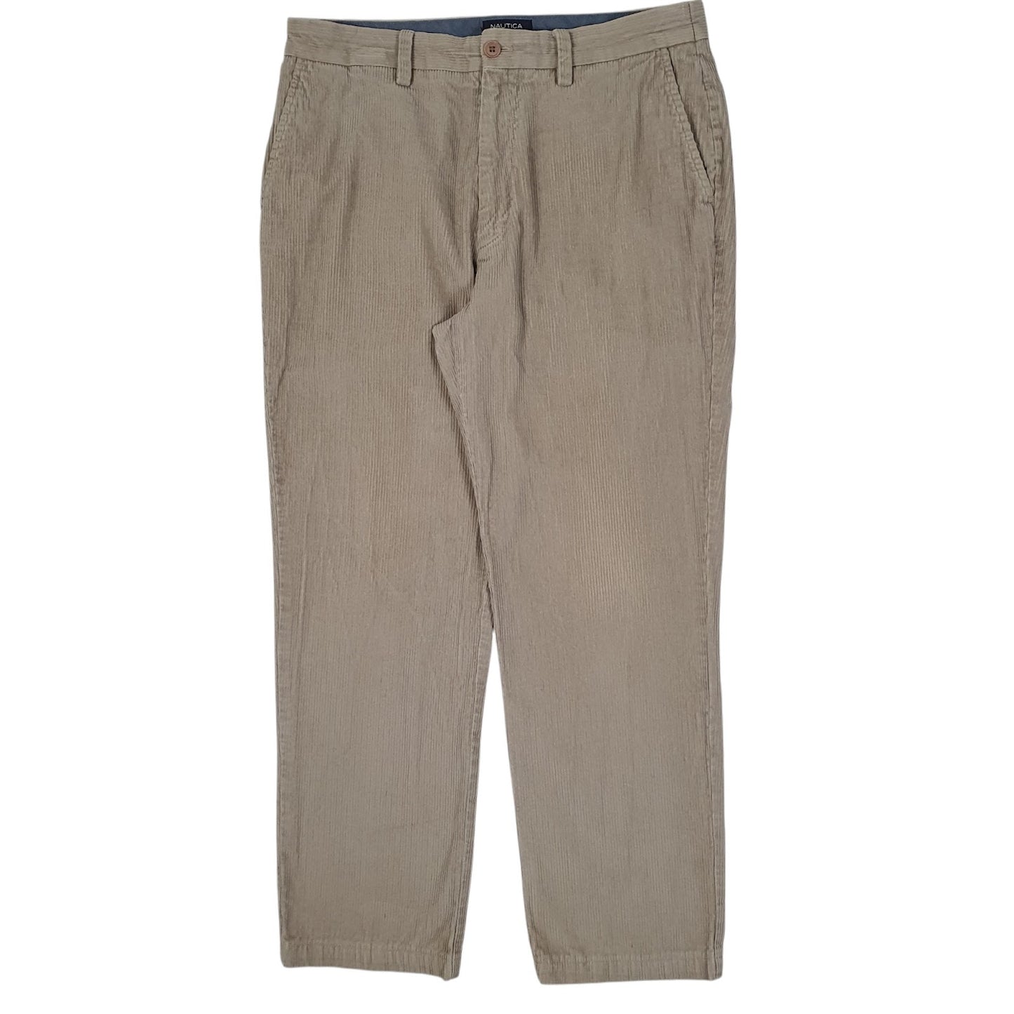 Mens Beige Nautica Dansforth Corduroy Trousers