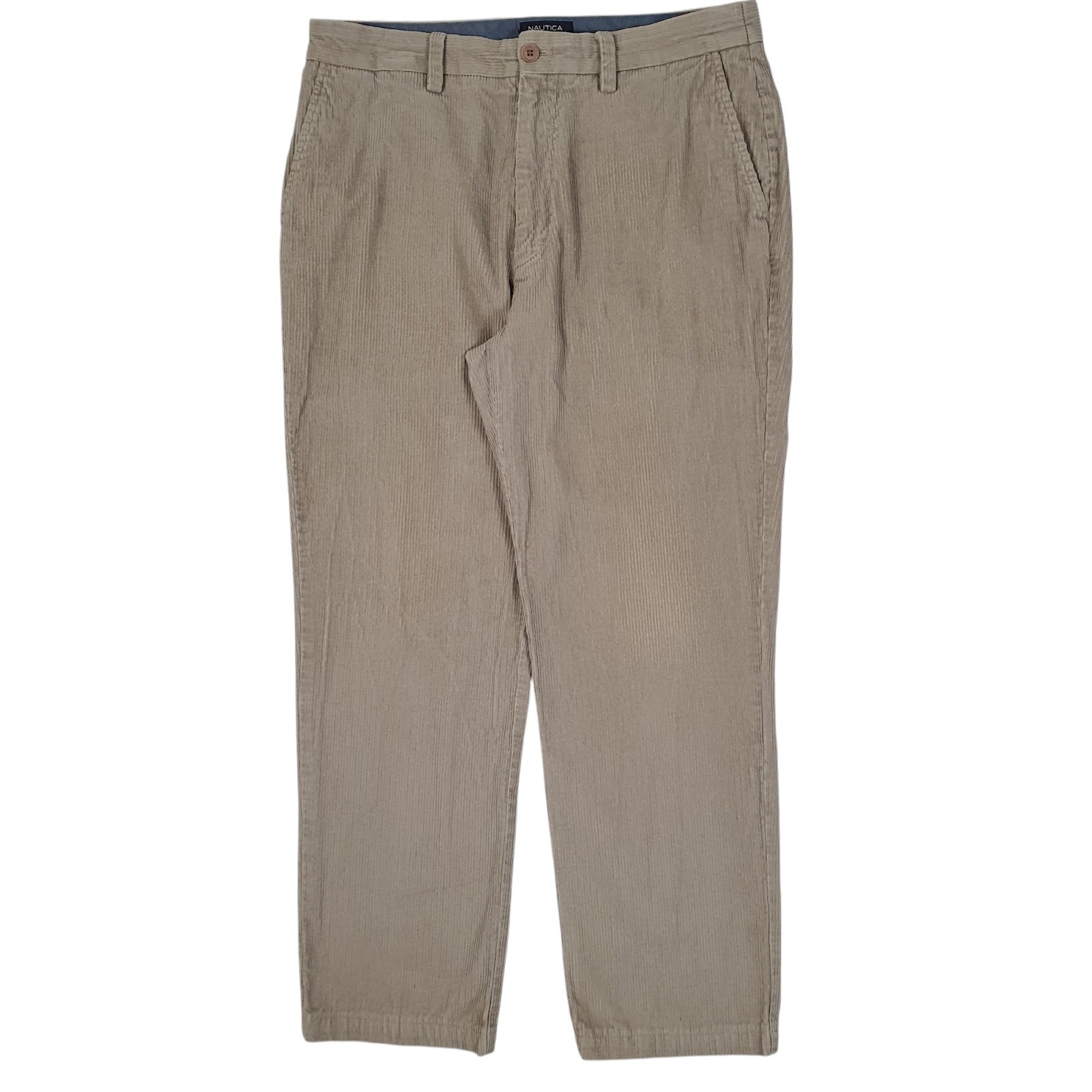 Mens Beige Nautica Dansforth Corduroy Trousers