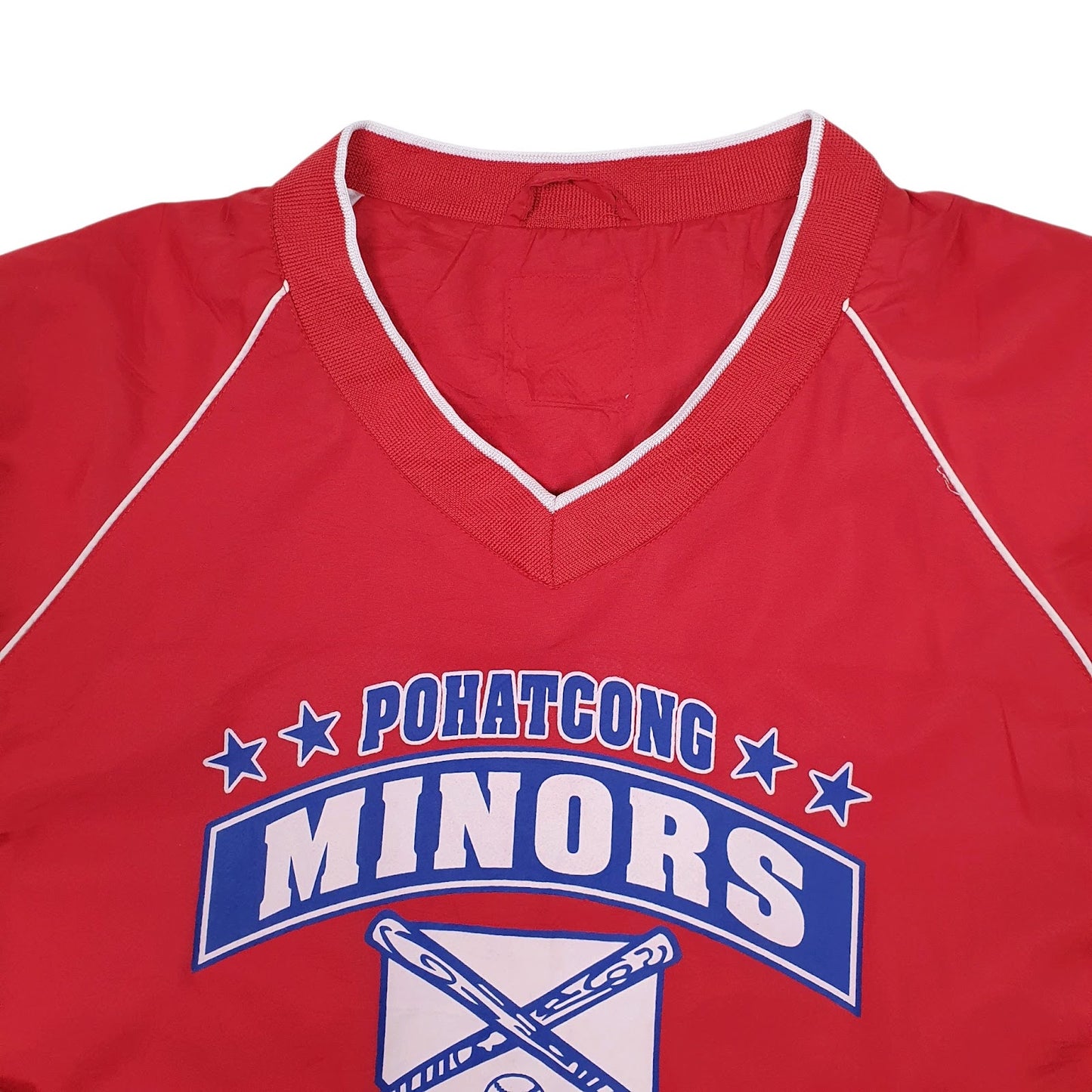 Mens Red Unbranded Pohatcong Minors Baseball  Coat