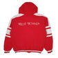 Mens Red NHL Detroit Red Wings Hockey Hoodie Full Zip Jumper