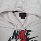 Mens White Nike Air Jordan Basketball Hoodie Jumper