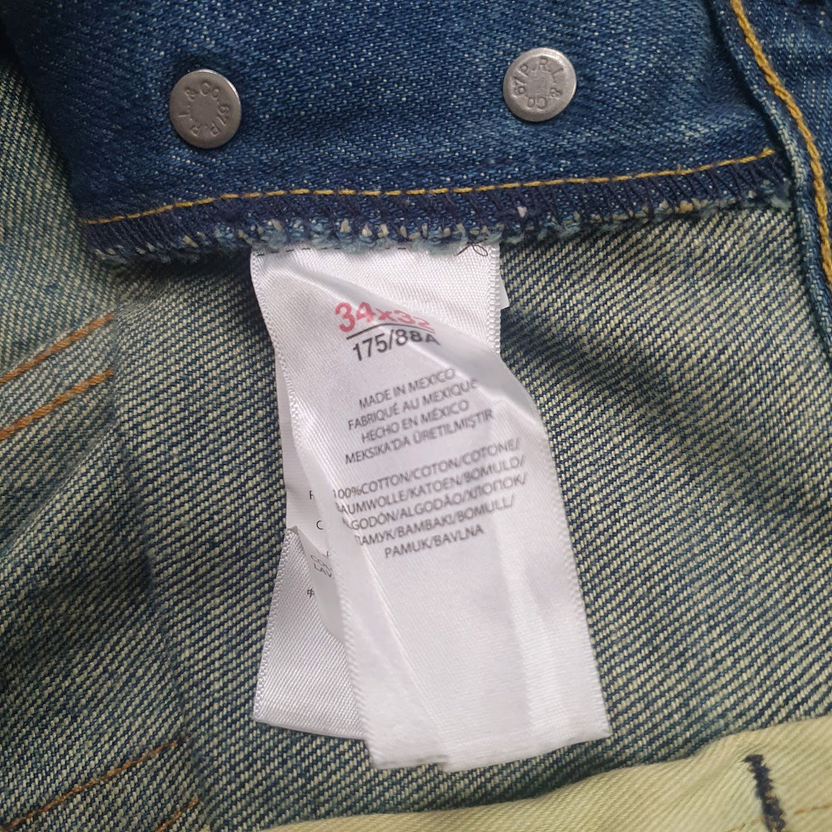 Mens Blue Polo Ralph Lauren   Jeans