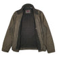 Mens Brown Levis Bomber Military  Coat