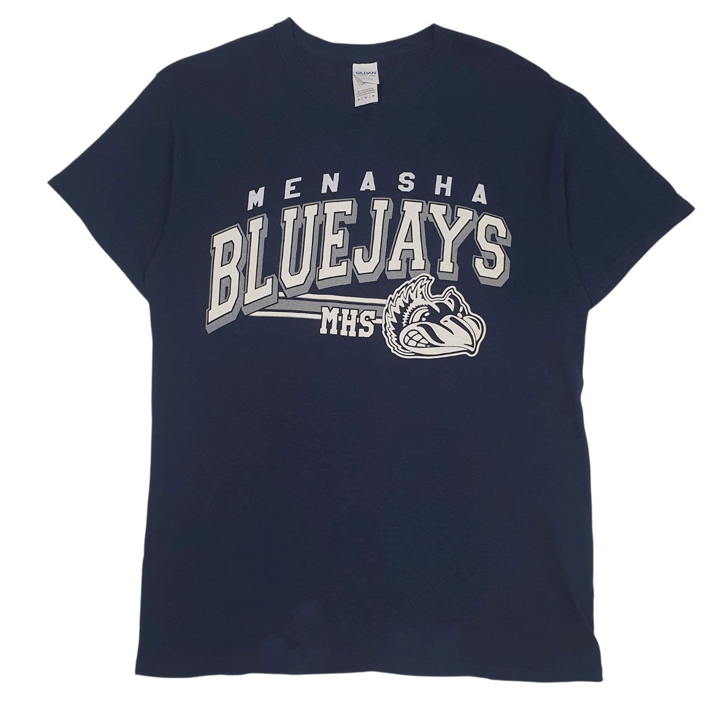 Mens Navy Gildan  Short Sleeve T Shirt