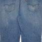 Mens Blue Levis Distressed  Jeans