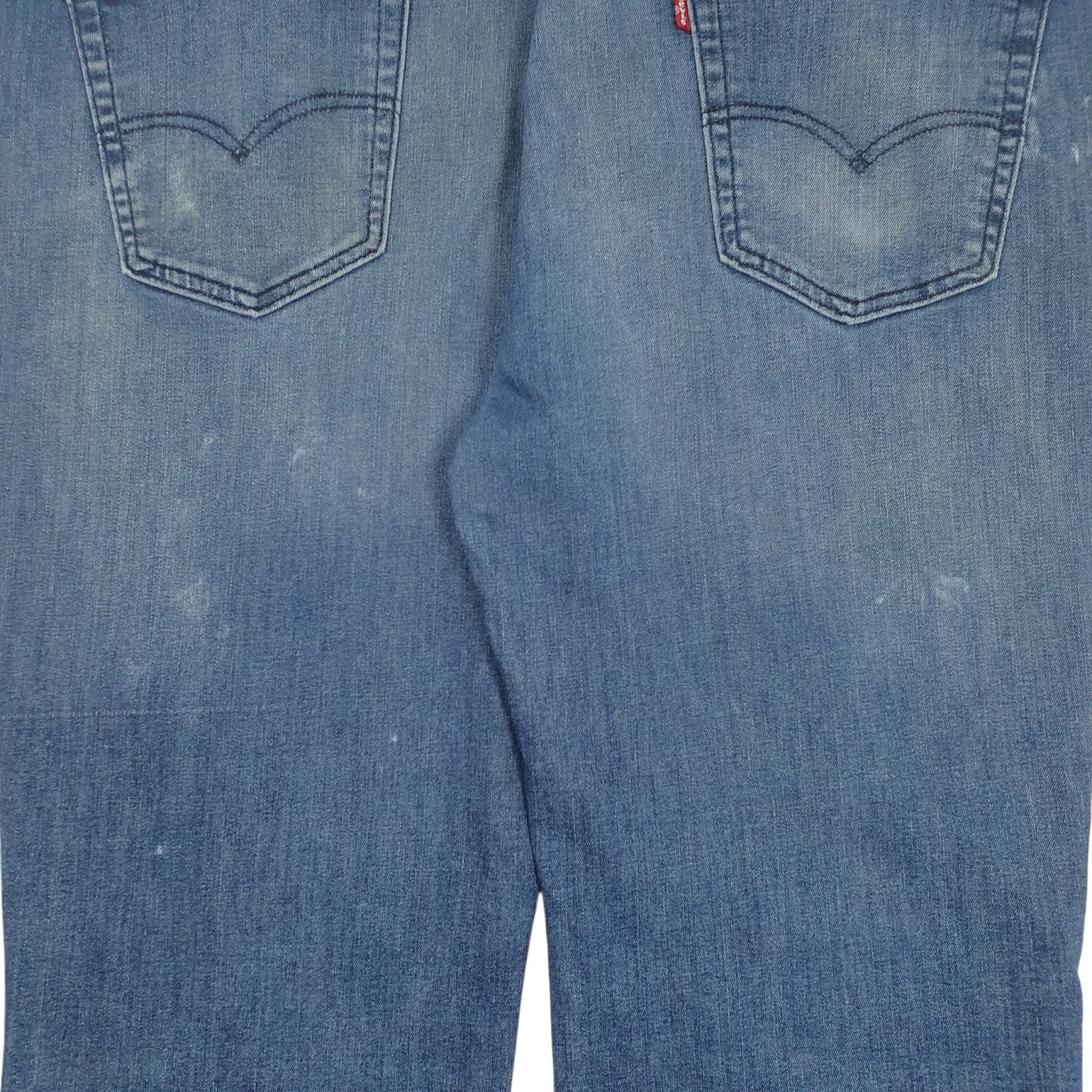 Mens Blue Levis Distressed  Jeans