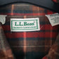 Mens Black L.L.Bean Chamois  Shirt